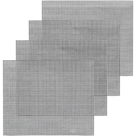 Amazon Kimimara バーベキューグリルマット qマット 焼き肉シート 超耐熱260 繰り返す利用 軽量コンパクトbbq網 鉄板用 オーブン 電子レンジ焙煎メッシュマット クッキングシート 40 33cm 4枚網 Kimimara 鉄板 網