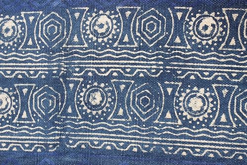 Miniatura 5 de CASAVANI - Alfombra de área de 8 x 10 pies, alfombra de algodón azul, para uso en interiores y exteriores, alfombra de patrón de rayas de tejido