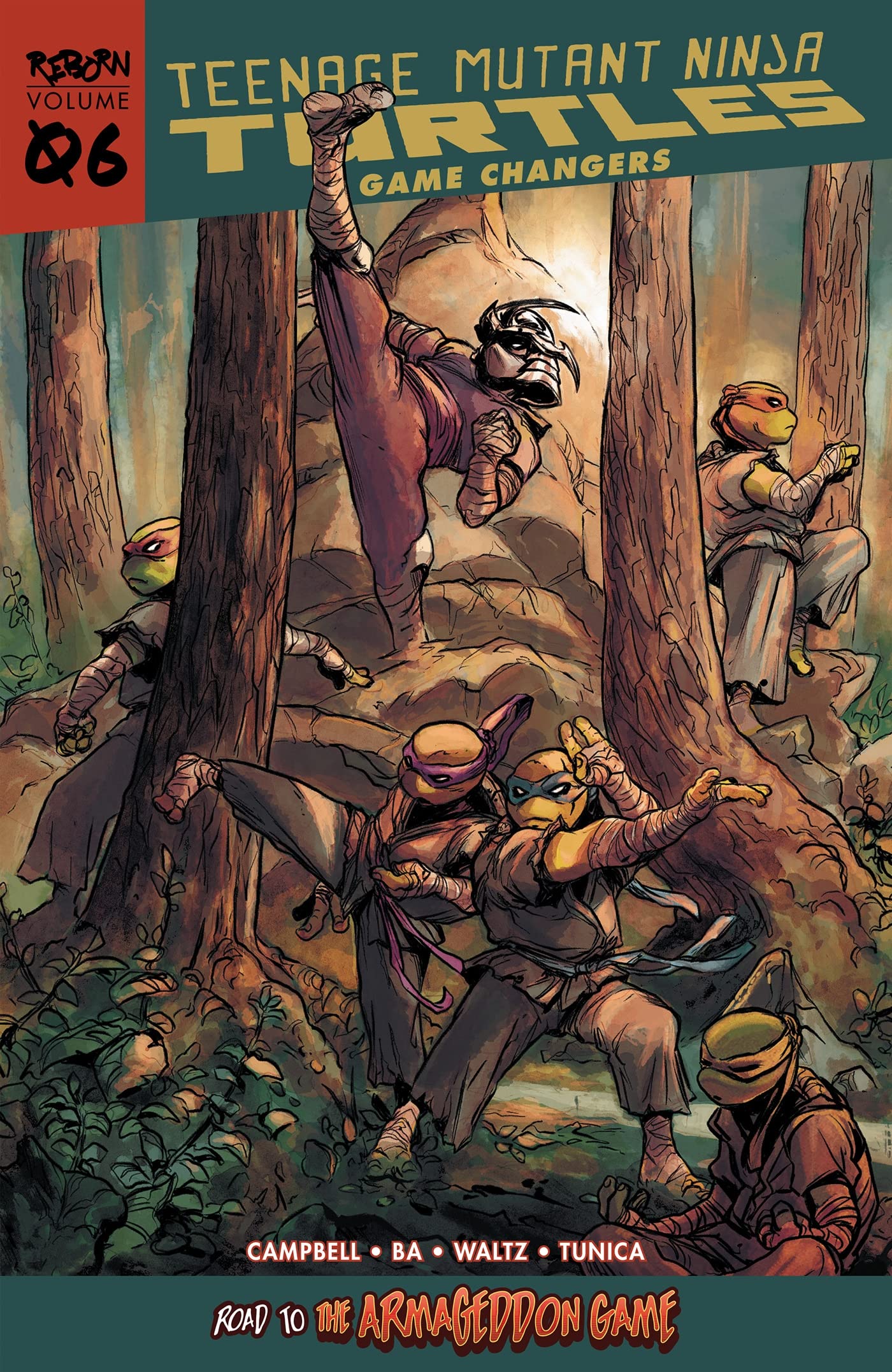 Teenage Mutant Ninja Turtles: Reborn, Vol. 6 - Game Changers (Tmnt Reborn)