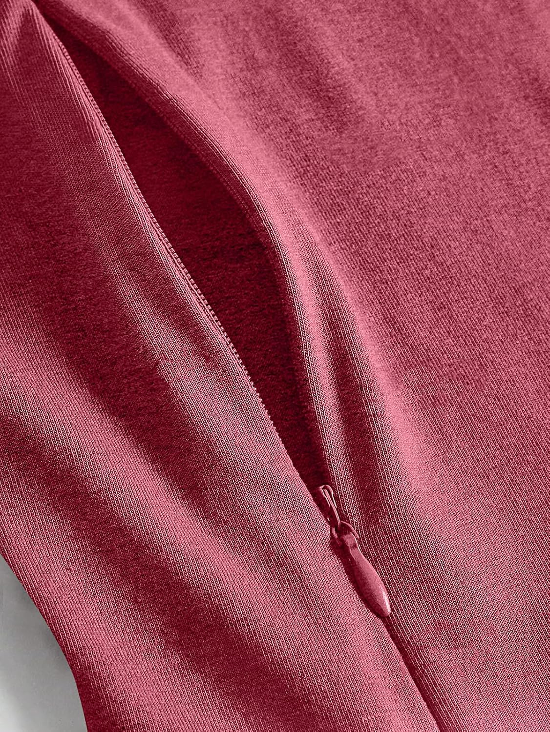 UNIQUEONE Comfort Breastfeeding Shirts for Women Zip Nursing Tops Casual Distressed Acid Washed Maternity Tees - Image 3