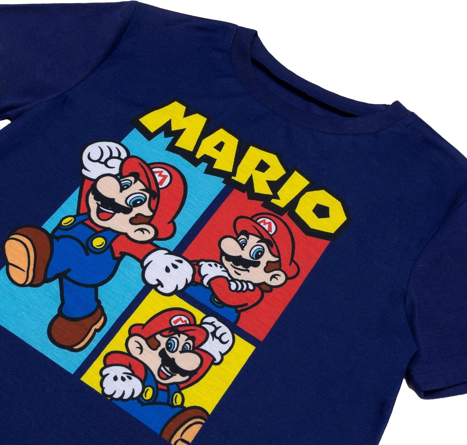 Nintendo Boys' 2-piece Loose-fit Pajama Set, Soft & Cute for Kids