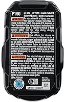 Vista 5 de RYOBI P190 2.0 Amp Hour Compact 18V Lithium Ion Battery w/ Cold Weather Performance and (Charger Not Included / Battery Only)