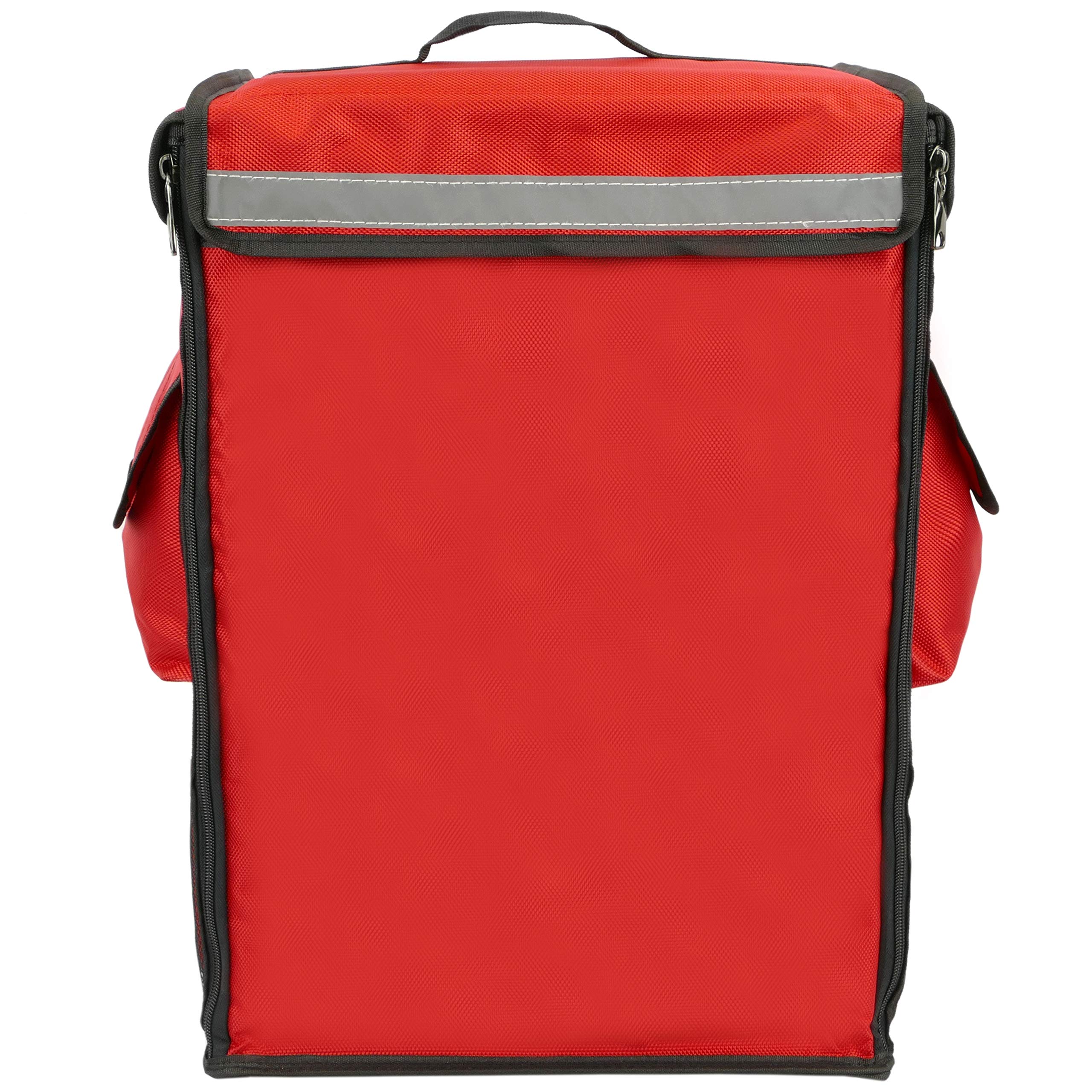 CB021 Sac à dos isotherme pour livraison de nourriture en moto et vélo Rouge