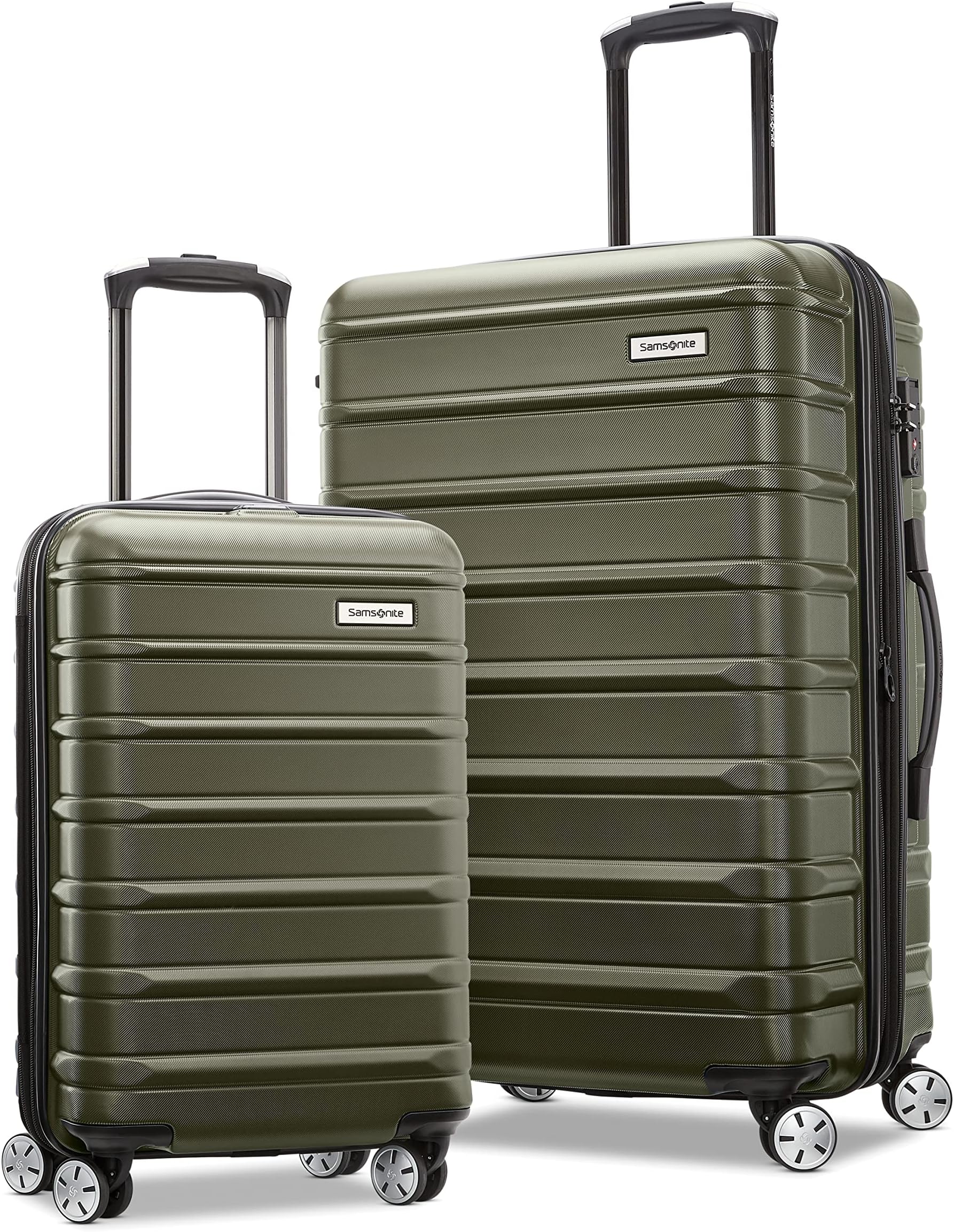 SamsoniteOmni 2 Hardside Expandable Luggage with Spinning Reels