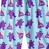 Vista 8 de Grimace Costume for Kids Boys Girls Monster Cute Shirts and Pants Cartoon T-Shirt Home Clothes for Kids 4-12 Years