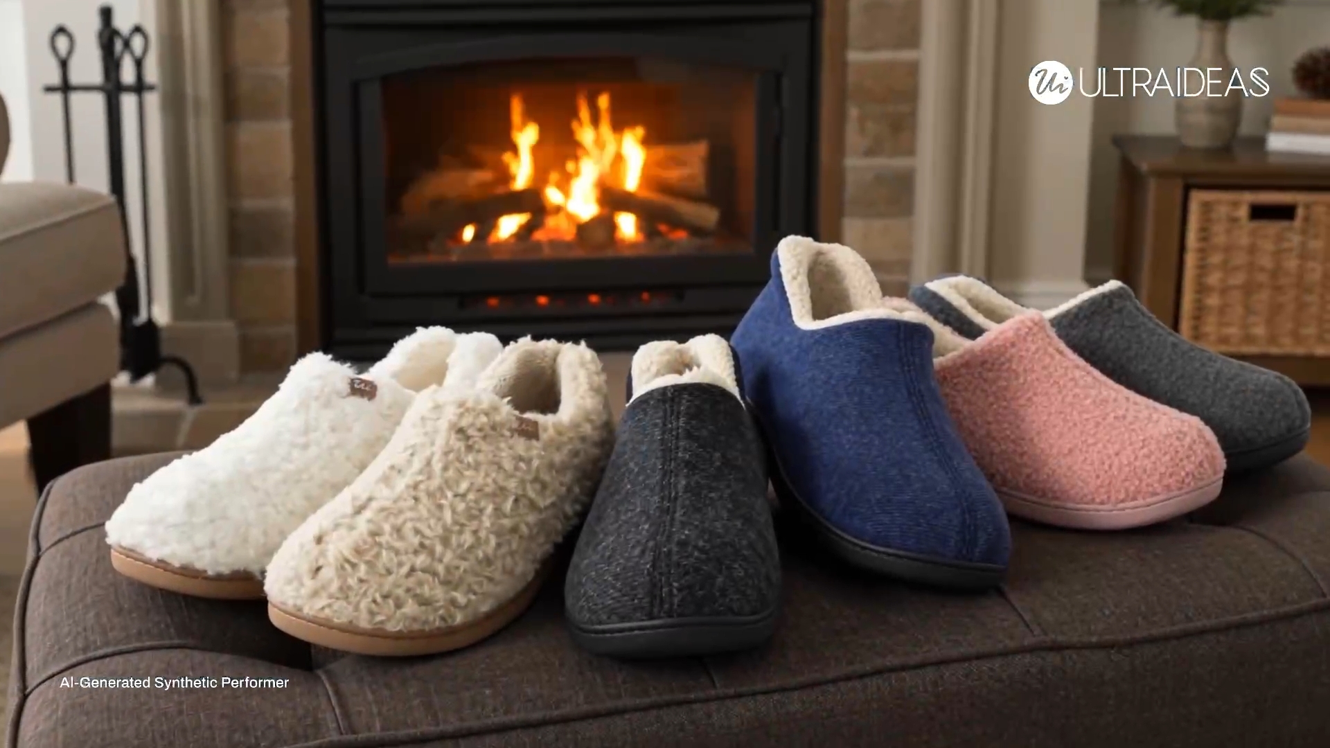 Amazon.com | ULTRAIDEAS Women's Memory Foam Slippers Non-Slip
