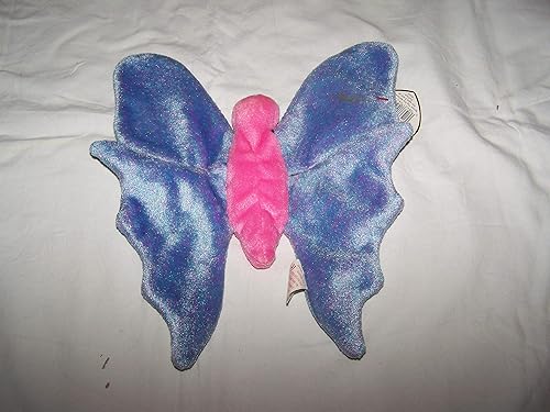 Miniatura 4 de TY Beanie Babies - Gorro con purpurina de mariposa color rosa y periwinkle