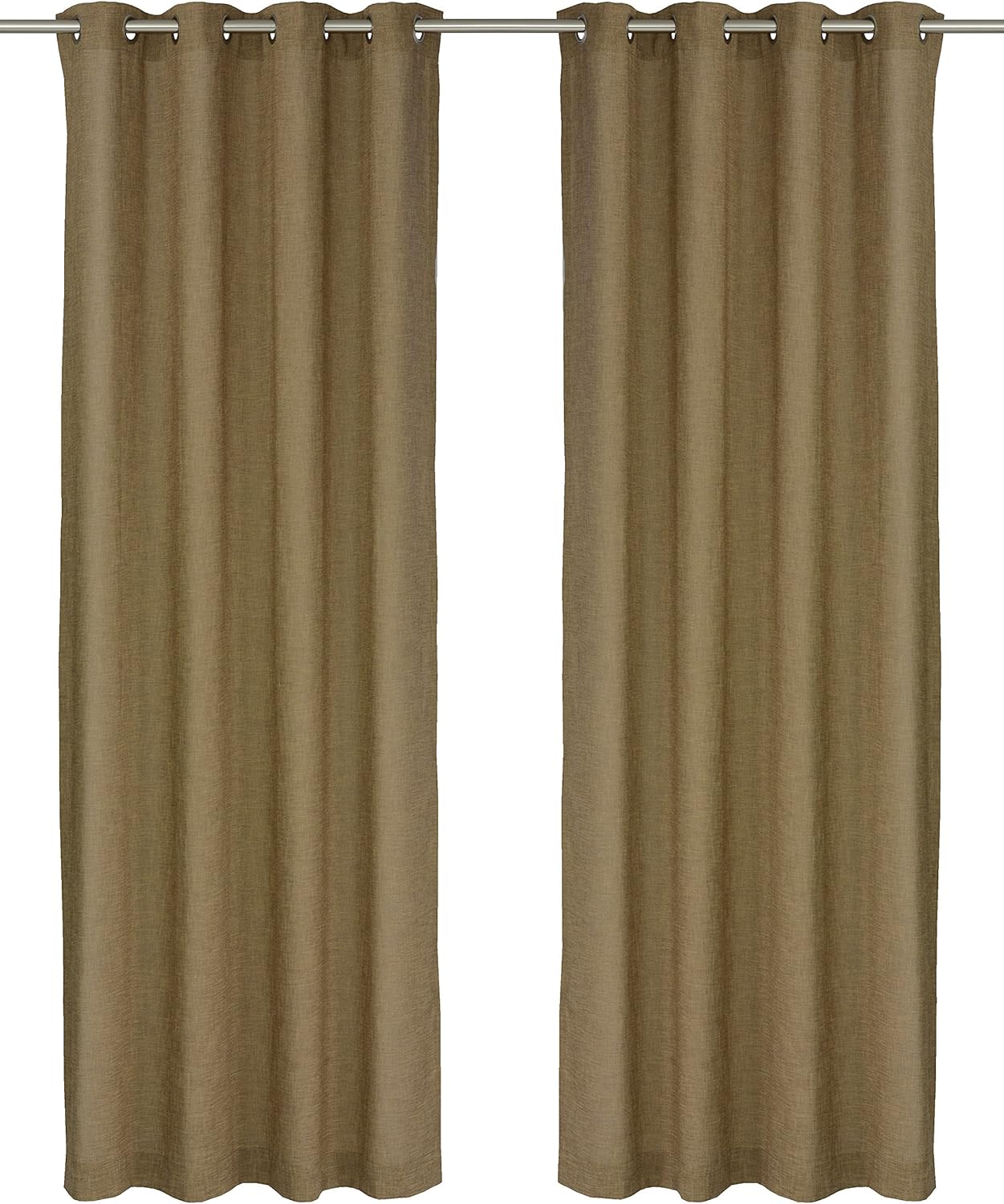 Exсluѕіvе Dіѕсоunt 50% Prісе LJ Home Fashions 580 2 Piece Curtain Set, 54 x 95, Tan Brown