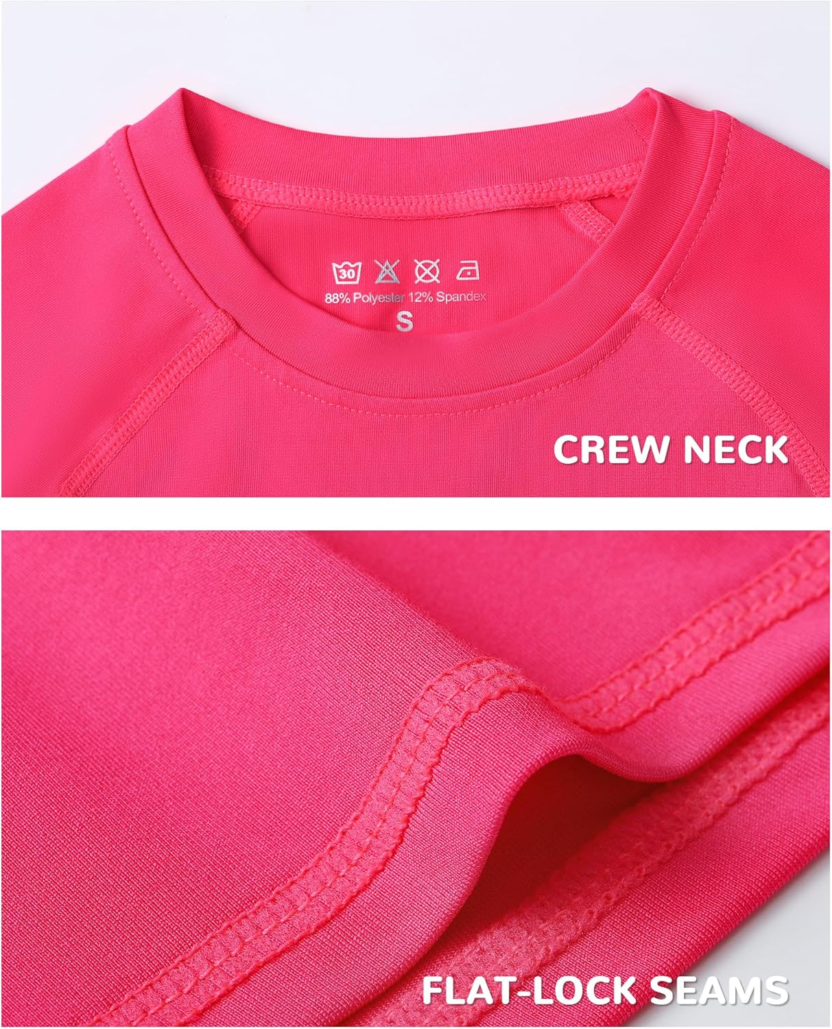 Runhit Boys Compression Shirt Kids Long Sleeve Athletic Undershirt Youth Quick Dry Base Layer for Football Baseball - Image 5