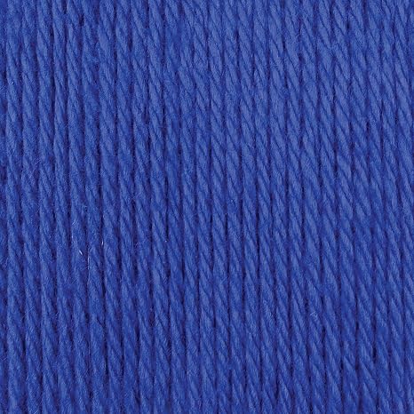 Lily Sugar 'N Cream The Original Solid Yarn, 2.5oz, Medium 4 Gauge, 100% Cotton - Blue - Machine Wash & Dry