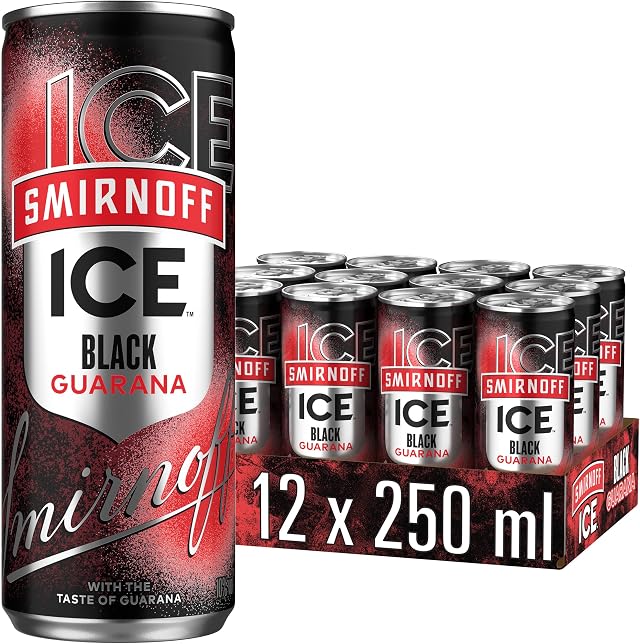 Smirnoff Ice Guarana, Mixgetränk,Smirnoff Vodka&Guarana Geschmack, 10% Vol