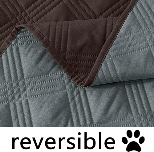 Miniatura 220 de hyha Manta de cama impermeable para perro, mantas suaves para mascotas, funda de sofá impermeable para perros, fundas reversibles lavables para