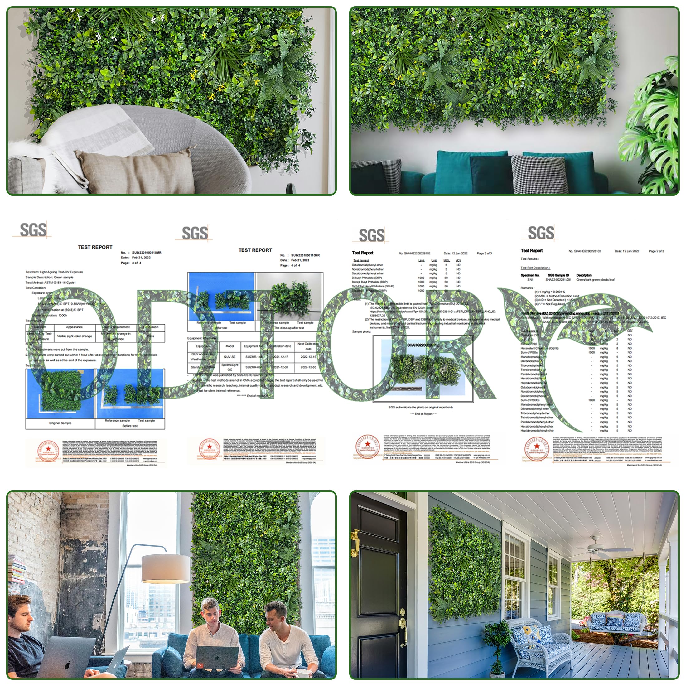 Amazon.com: ODTORY HOME: Greenery wall