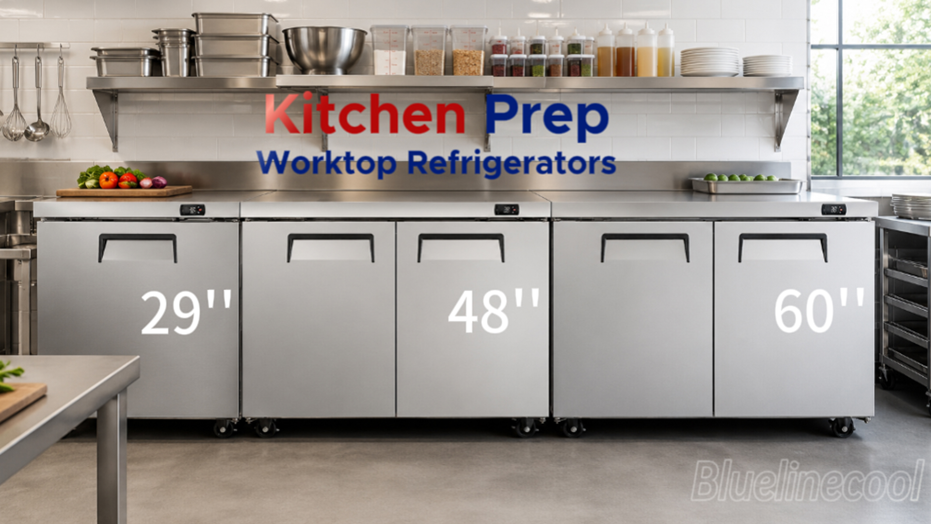 Image of Commercial Refrigerator, 29 Inch, 6.7 Cu.Ft Undercounter