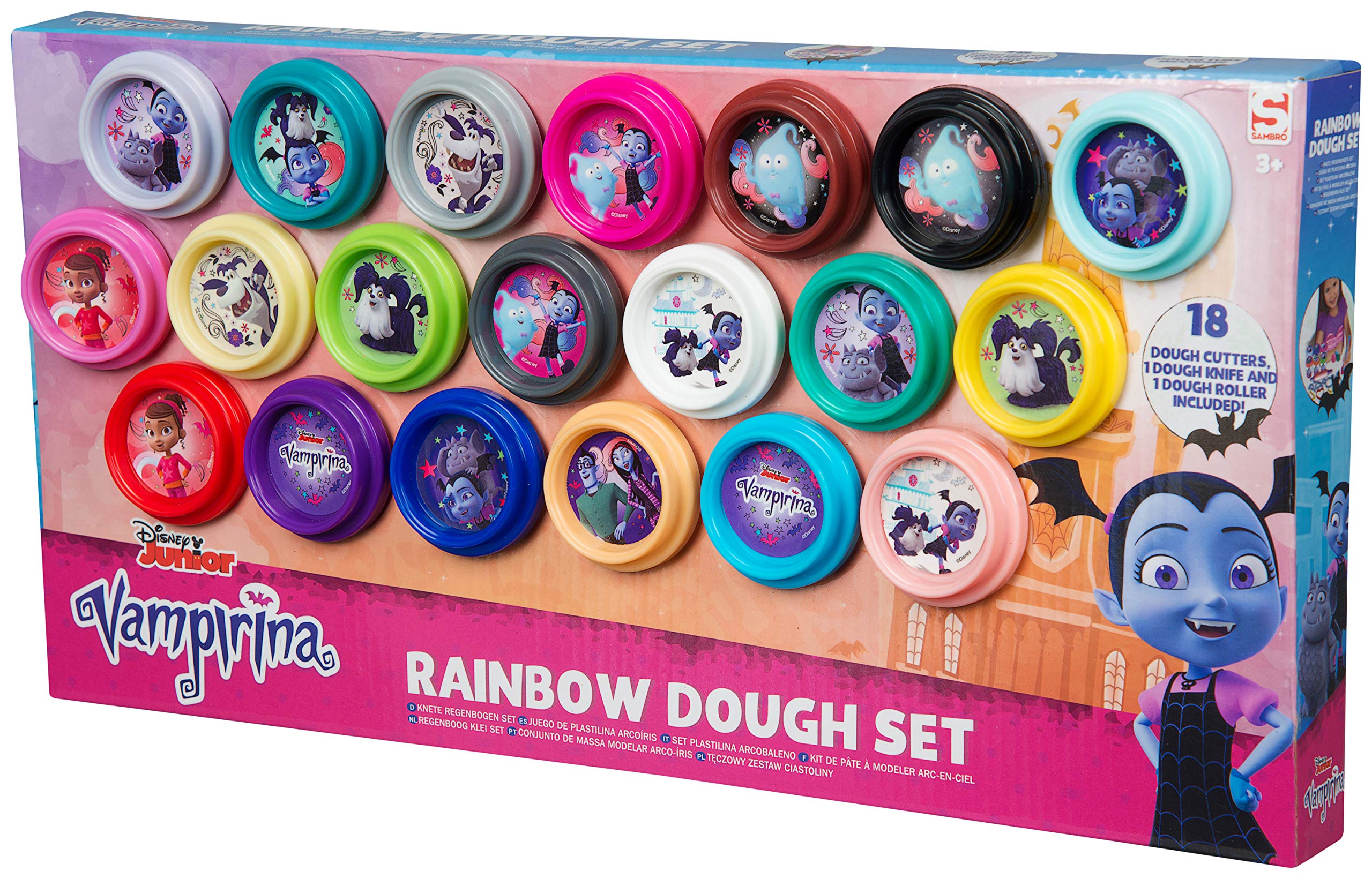 Sambro Dvp-4720 Vampirina 20 Tub Rainbow Set, For 3 Years & Above, Multi-Colour