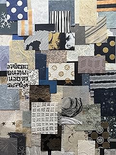 Mulberry Paper Scrap Pack Winter Solace (100 Unique Pieces) | Premium De...