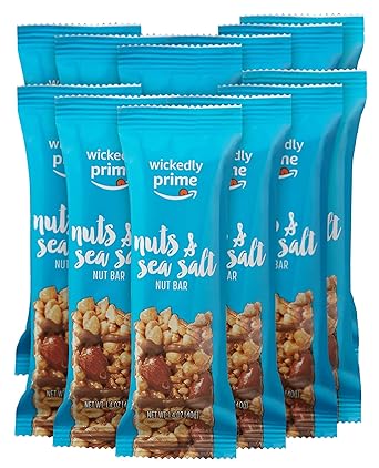 Amazon Com Wickedly Prime Nut Bar Nuts Sea Salt Gluten Free Kosher 1 4 Ounce 12 Count Grocery Gourmet Food Amazon Com Wickedly Prime Nut Bar Nuts Sea Salt Gluten Free Kosher 1 4 Ounce 12 Count Grocery Gourmet Food