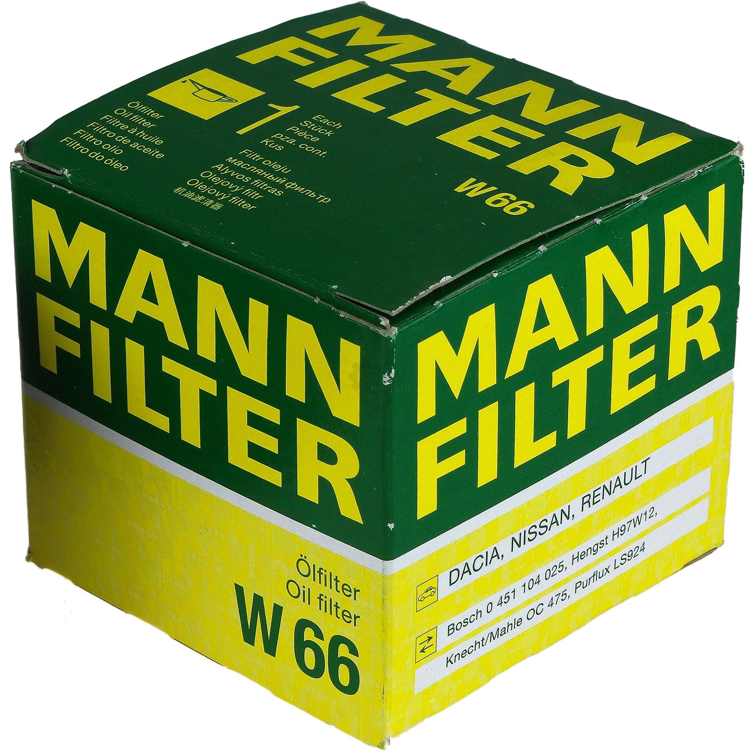 Paquete de inspección Kit de mantenimiento de filtros con filtro de aceite W 66, filtro de aire C 2325, filtro de combustible WK 6002, filtro de habitáculo CUK 1829, tornillo de cierre