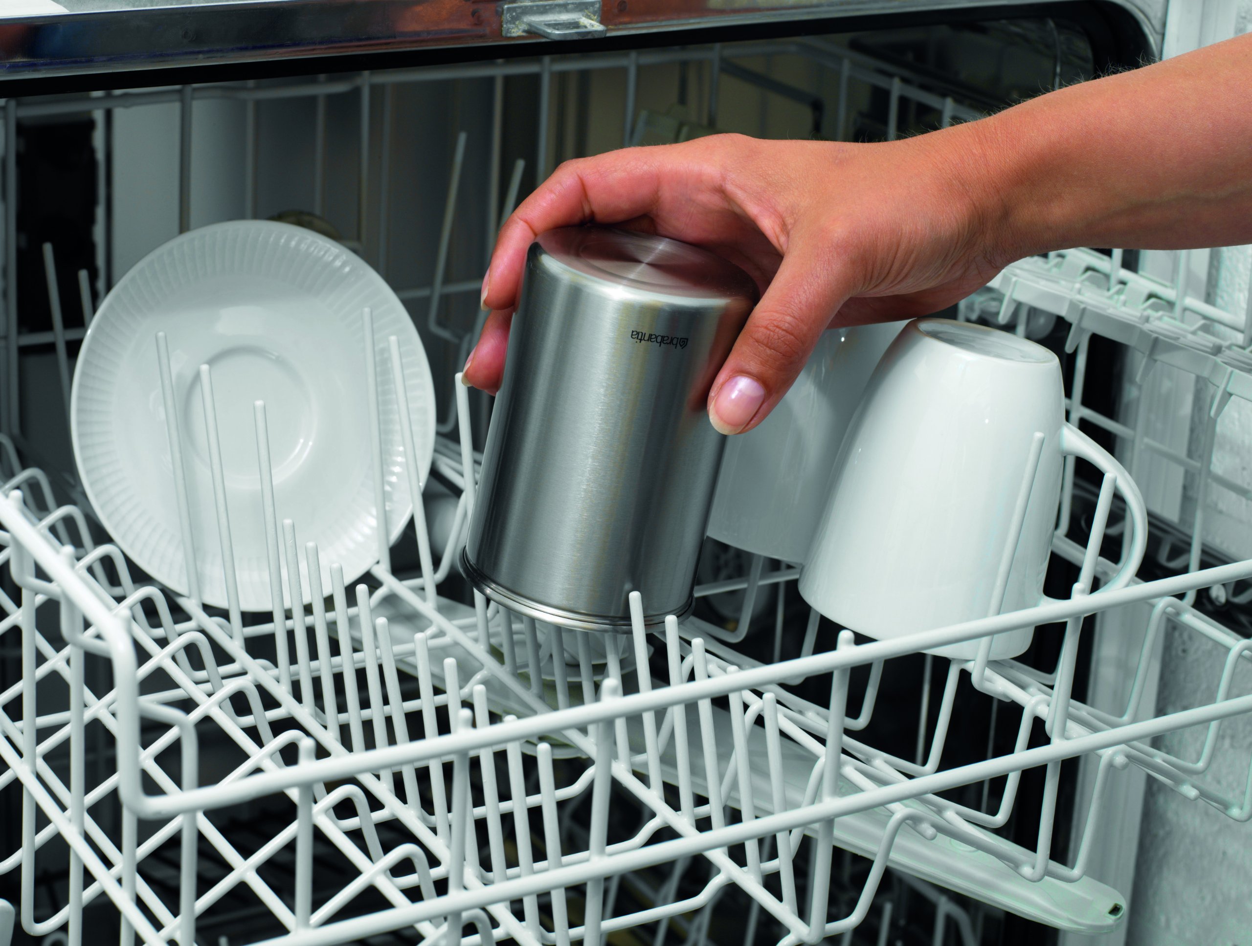 Brabantia 040552321 - Dispensador de cápsulas de café Nespresso, color gris metalizado