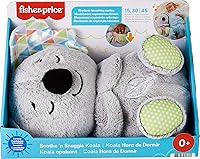 Vista 8 de Fisher-Price Baby Sound Machine Soothe 'n Snuggle Koala - Juguete de peluche para bebé con movimiento rítmico y luces personalizables, música