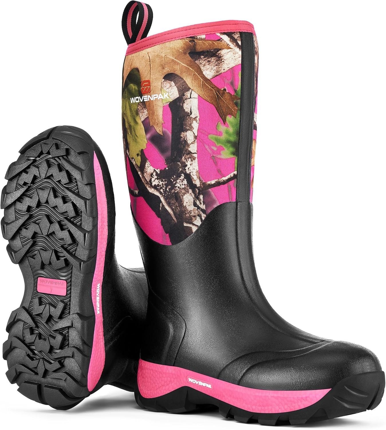 WOVENPAK Women Rubber Boots - Waterproof Insulation