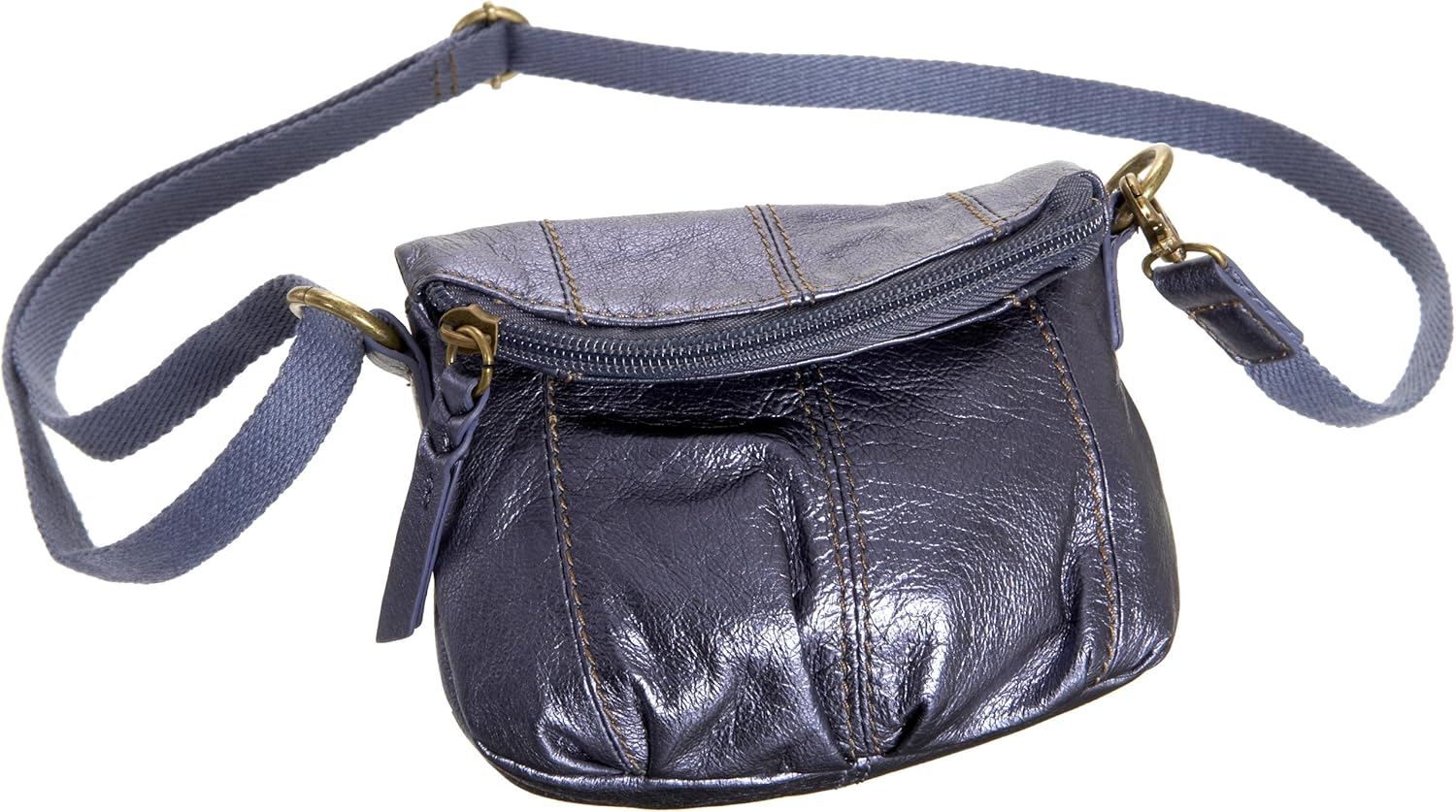 The Sak Deena Mini Flap CrossBody,Twilight Metallic,one size Handbags