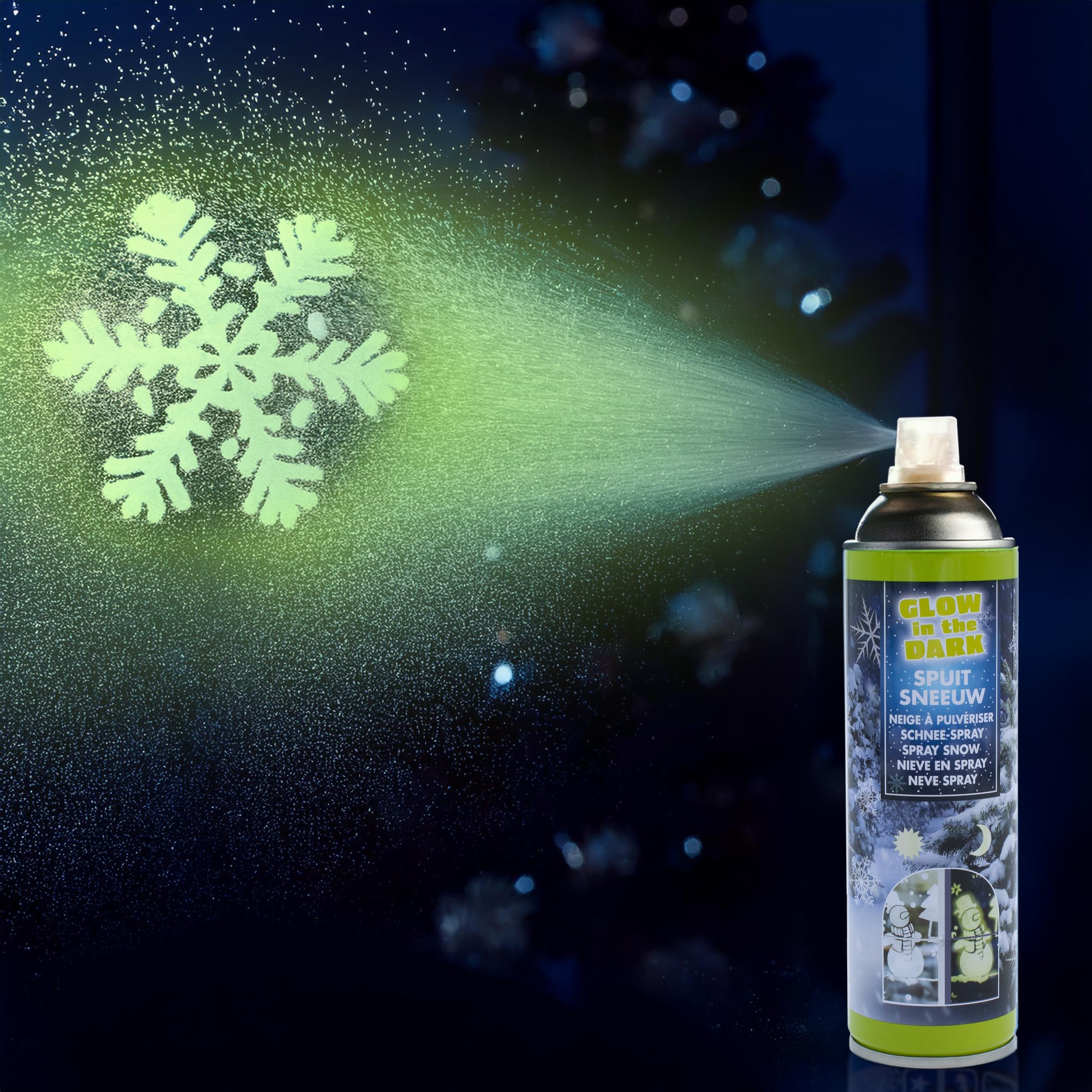 300ml Schneespray Für Weihnachtsbaum - Kunstschnee Deko Aus Der Dose
