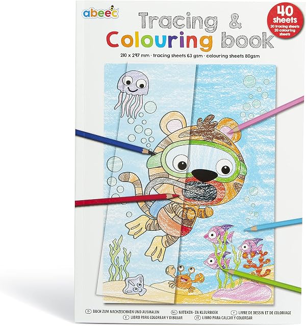 Colouring Books (Tracing and Colouring Book)