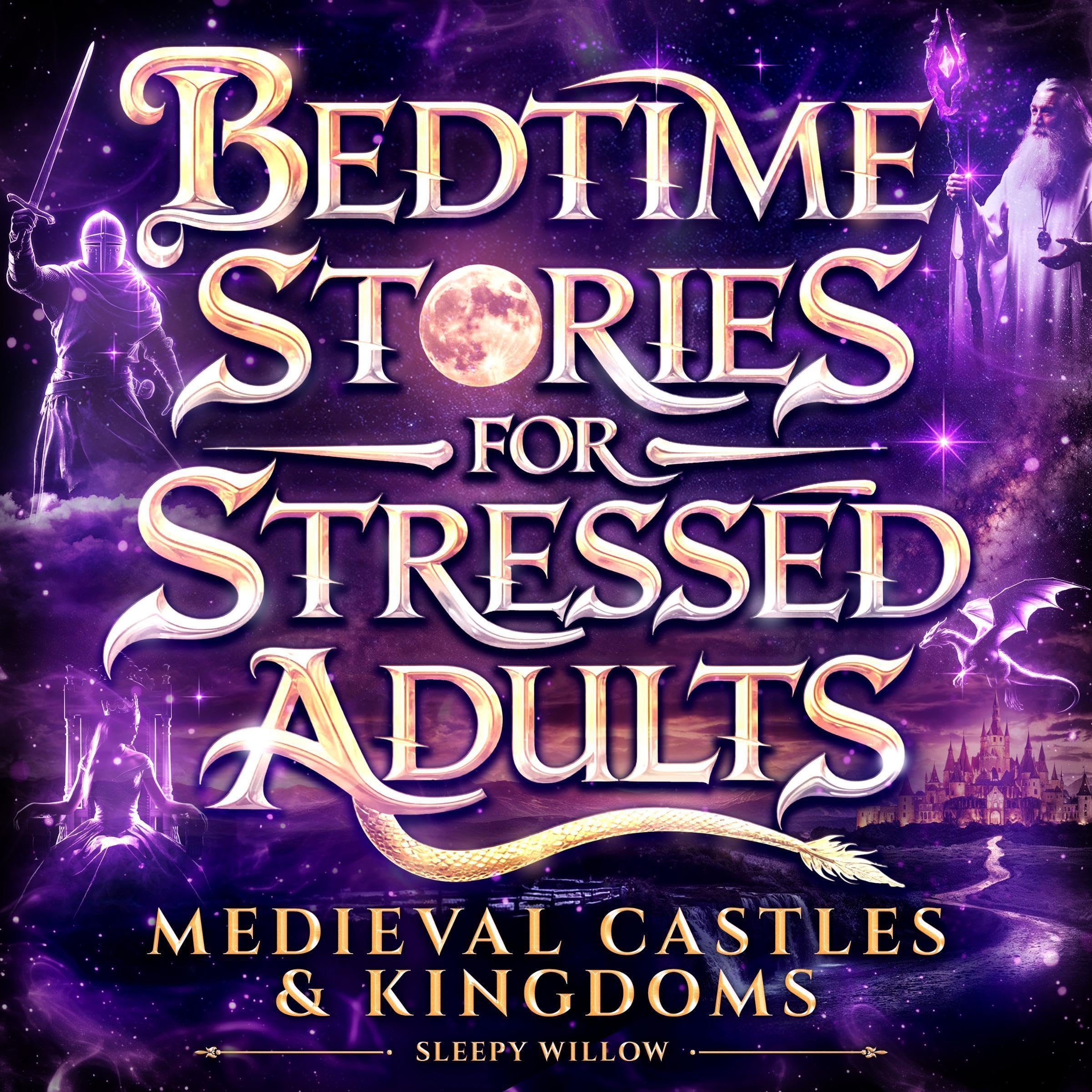 Cover art for Bedtime Stories for Stressed Adults: Medieval Castles & Kingdoms
