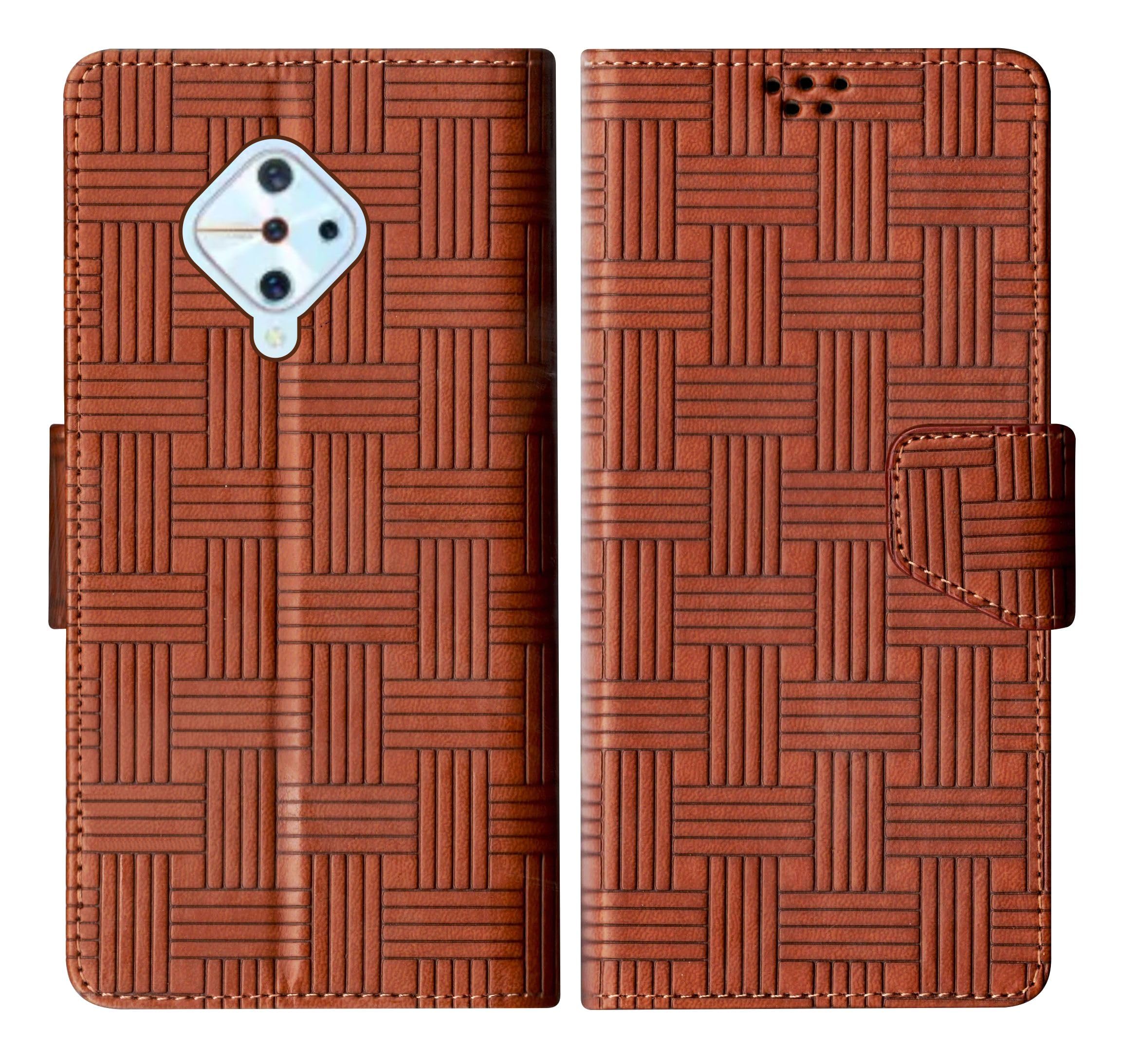 SBMS Flip Cover for Vivo S1 Pro Back Cover Case with Magnatic Closure | Inbuilt Stand | Card & Money Pocket (Mat Tan) (B0C9MYZVYW) Amazon Price History, Amazon Price Tracker