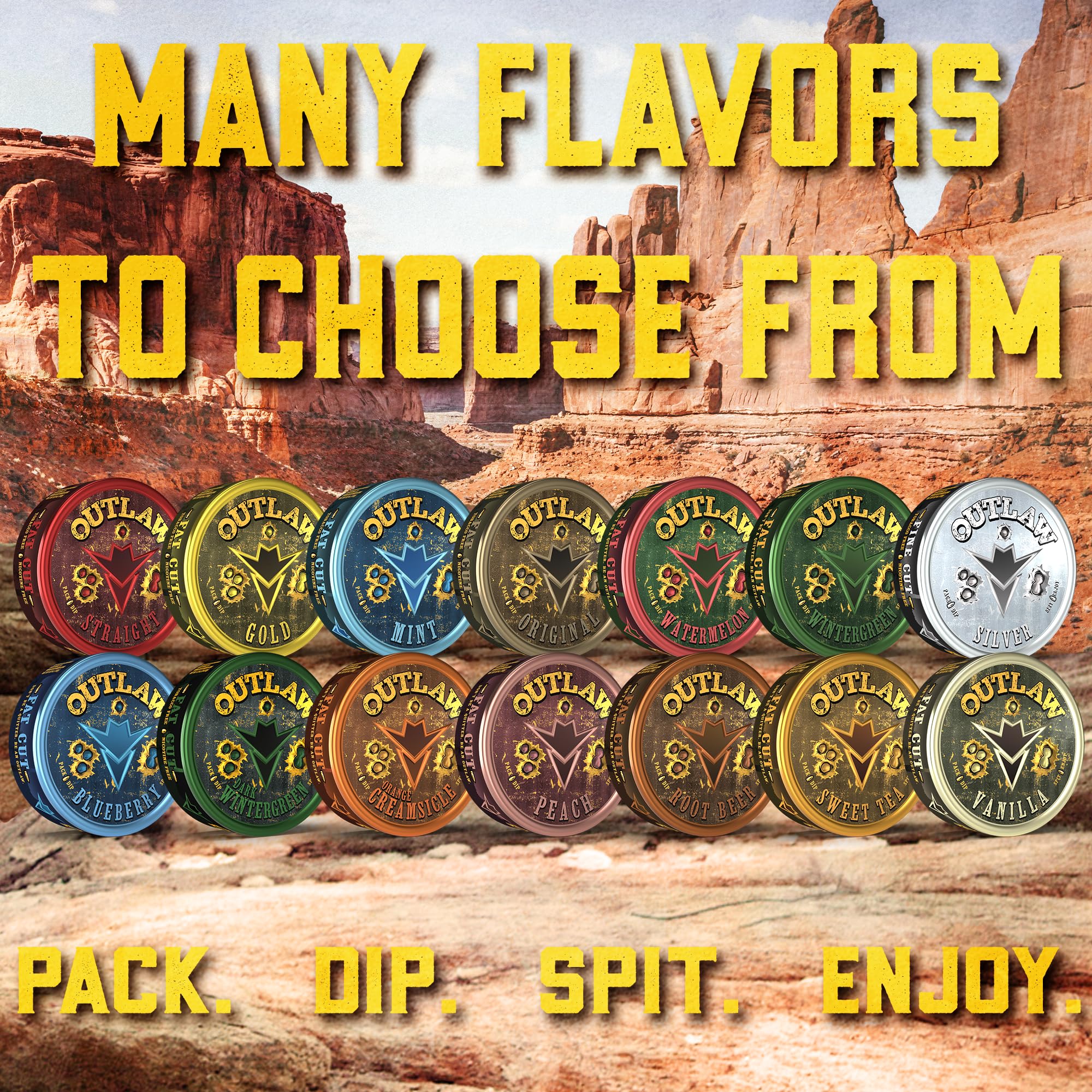 tobacco dip flavors Amazon.com : Outlaw Ramblin' Root Beer Fat Cut - 6 Pack