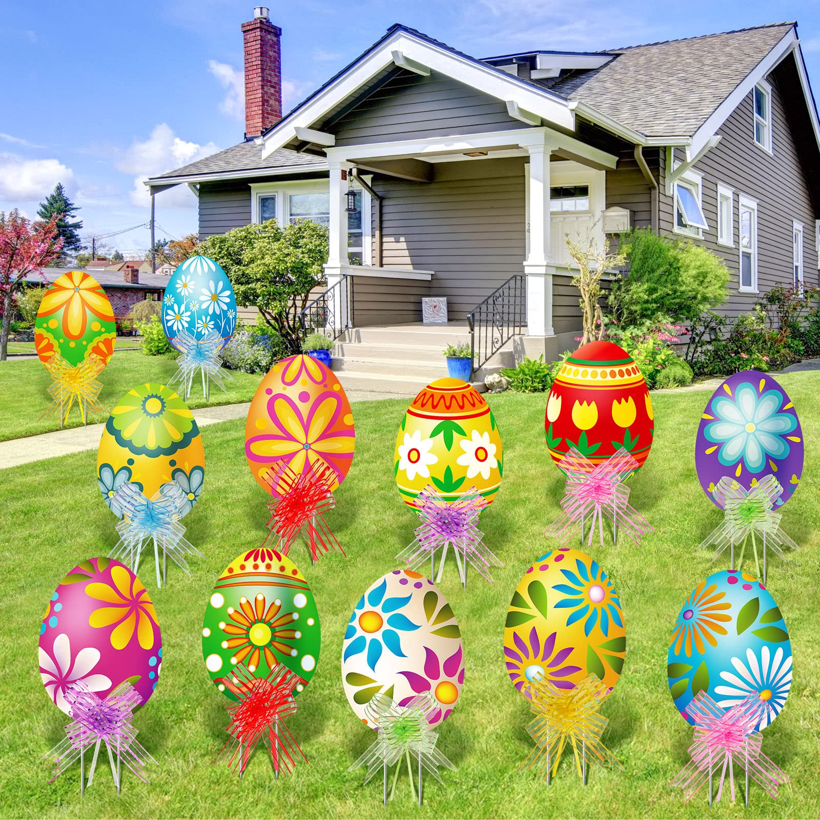 Yard decoration patterns