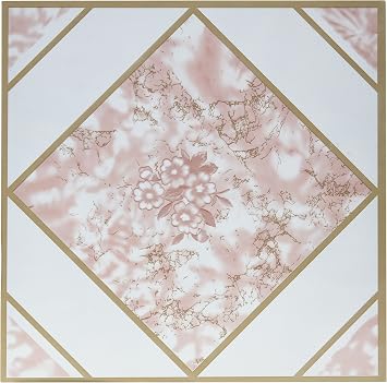 Home Dynamix 1007 Dynamix Vinyl Tile, 12 by 12-Inch, Pink, Box of 20