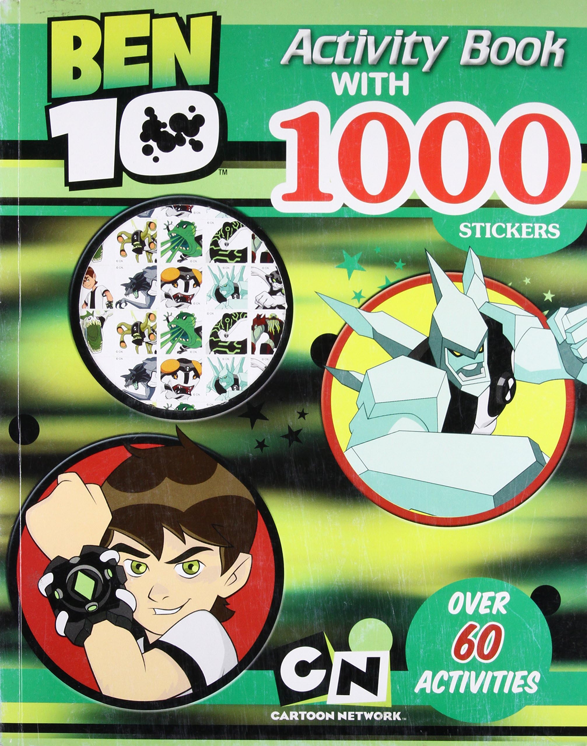 Ben 10 Activity Book With 1000 Stickers