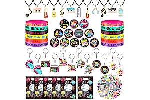 130-Pcs 80s Party Favors for High Octane Weddings and Events