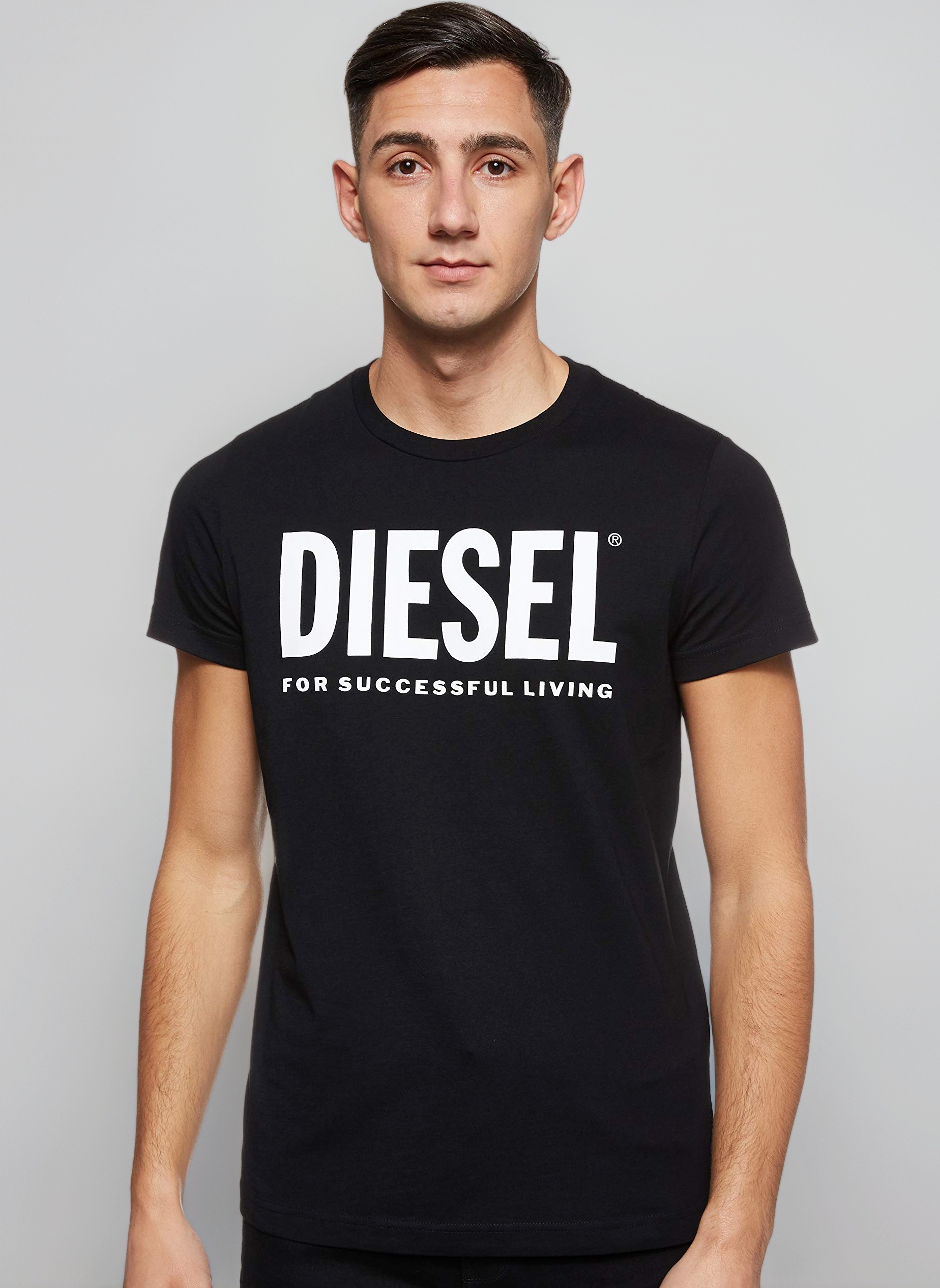Amazon.co.jp: (ディーゼル) メンズ Tシャツ ロゴ 00SXED0AAXJ XXS