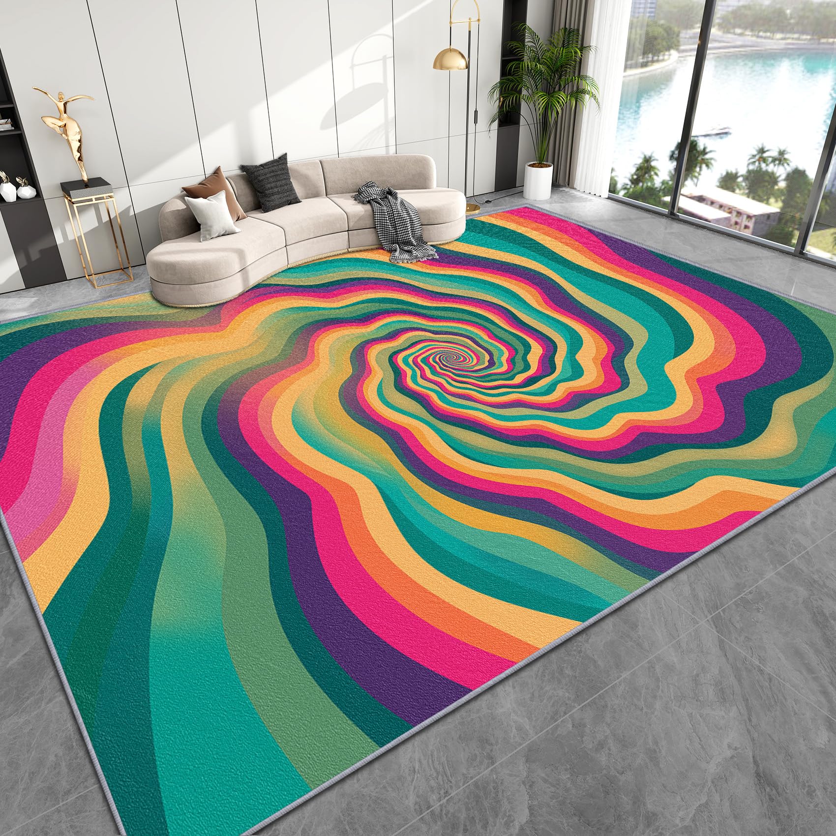 Amazon.com: Generic 70s Rugs for Living Room - 6x9 Rug - 70s