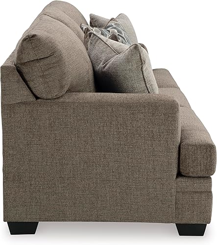 Miniatura 11 de Signature Design by Ashley Stonemeade - Sofá casual con 4 almohadas, color marrón oscuro