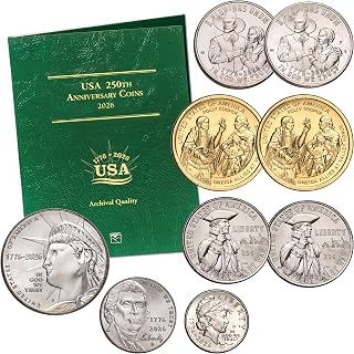 2026 USA 250th Anniversary Set with Folder