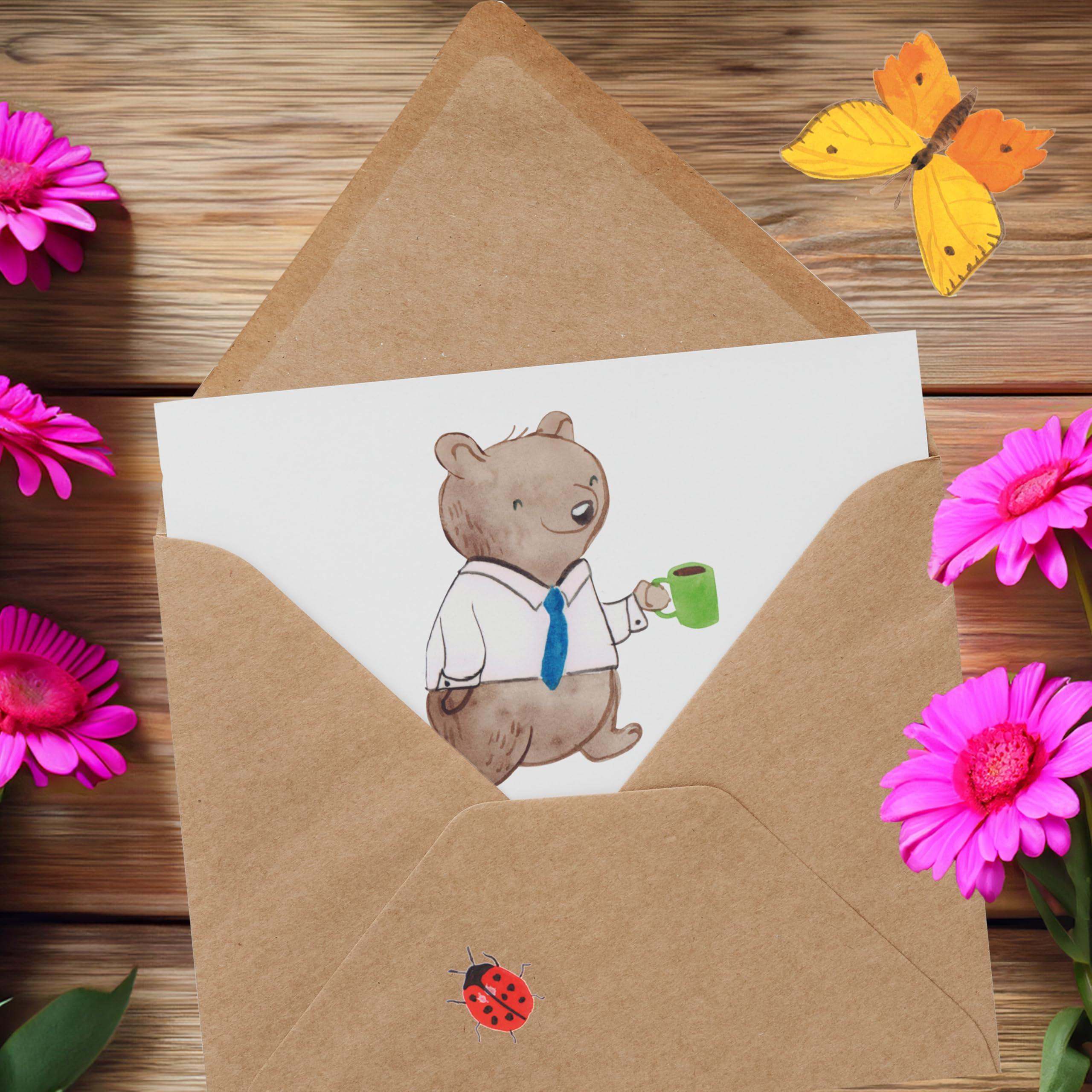 Mr. & Mrs. Panda Postkarte Erntedank Smörle -  Produktbild-Vorschau 6
