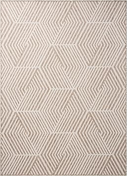 Nicole Miller Patio Country Ombre Geo Area Rug, 7'9"x10'2"