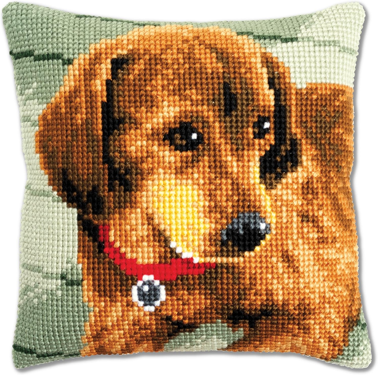 Vervaco Printed Cross Stitch Cushion: Dachshund