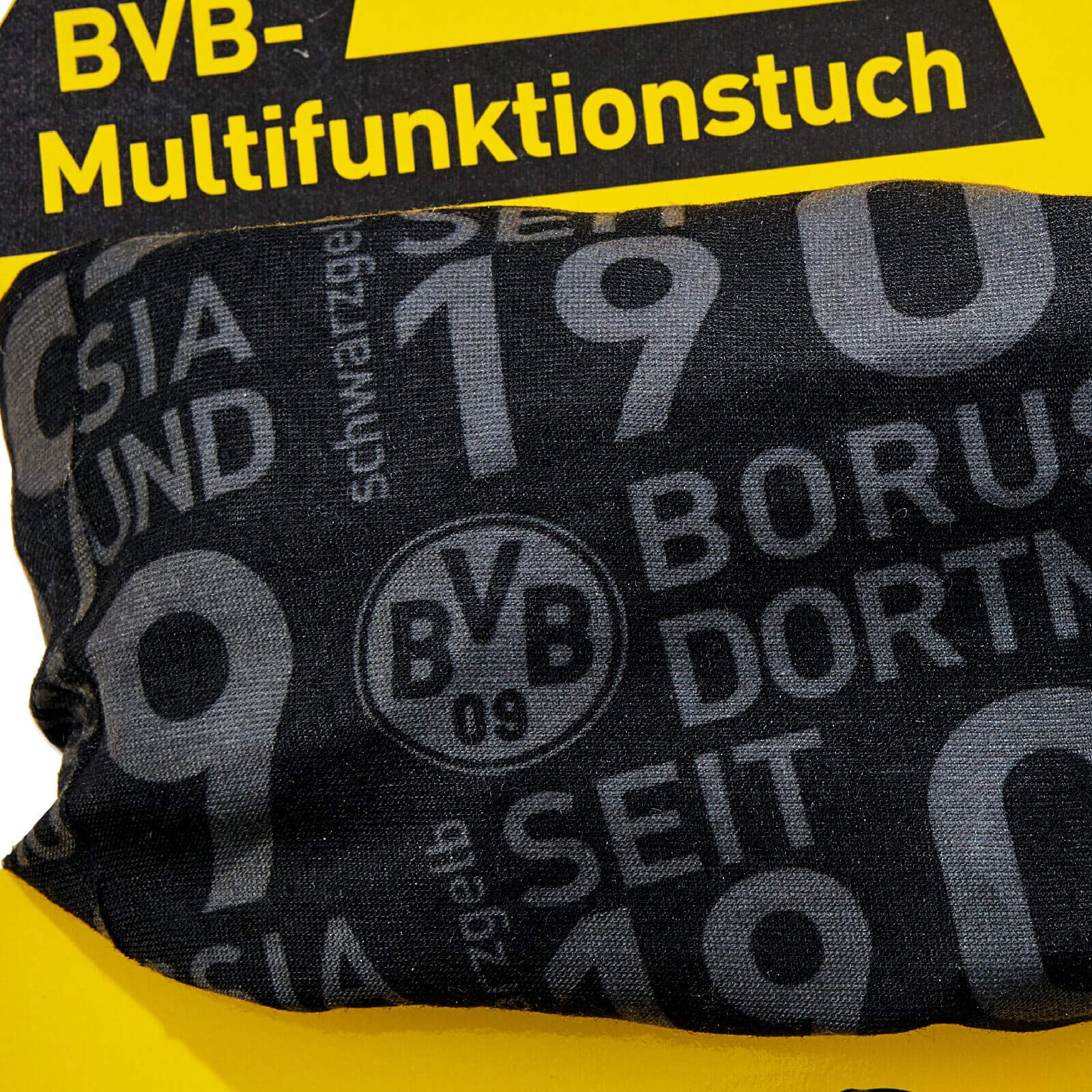 Borussia Dortmund BVB chusta wielofunkcyjna (czarna)