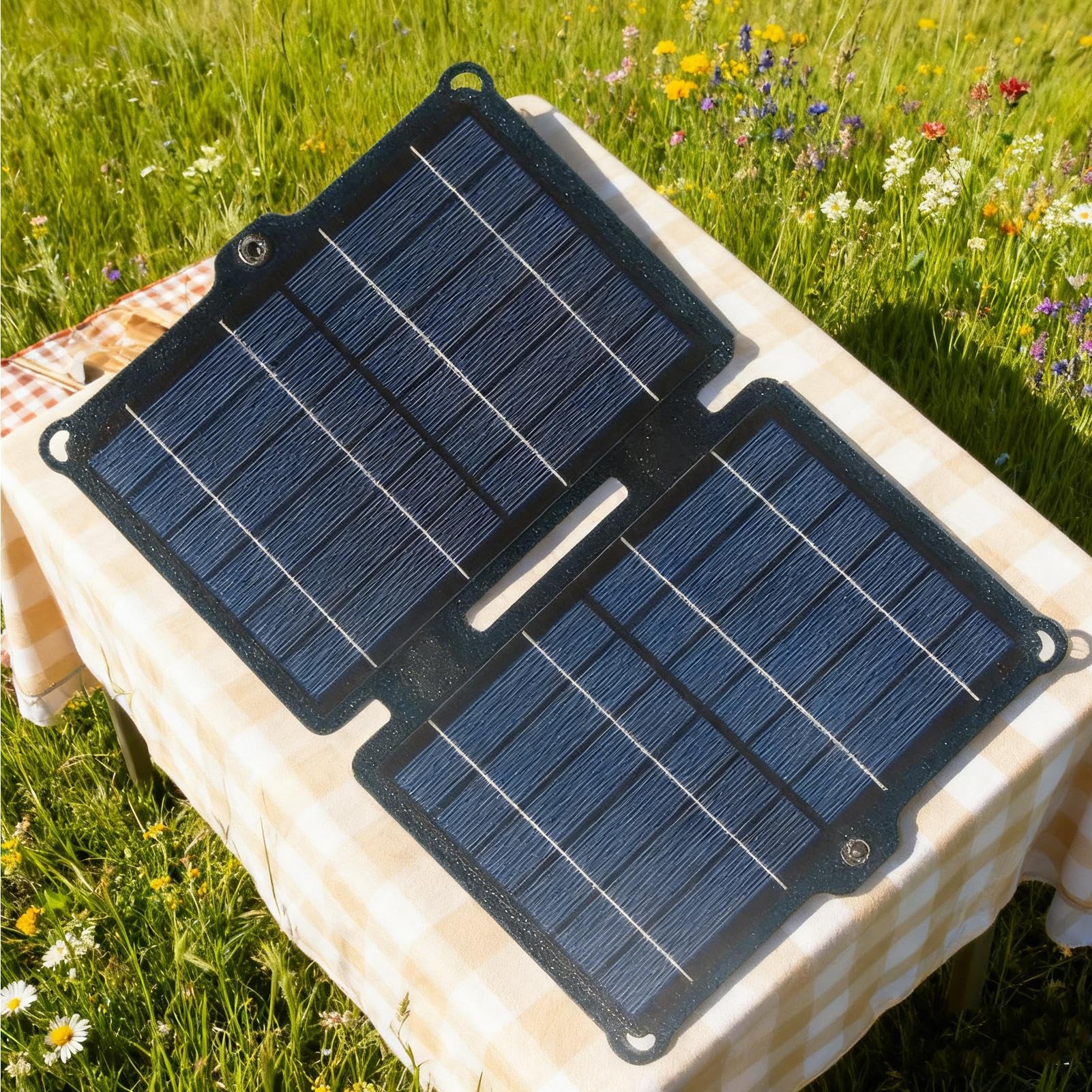 Pannello solare da campeggio stazione di ricarica pieghevole 40w per telefono | Caricabatteria per campeggio escursionismo auto barca e attività all'aperto