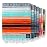 Benevolence LA Authentic Handwoven Mexican Blanket | Yoga Blankets, Outdoor, Picnic, Beach, Camping | Equestrian Saddle | Serape 50x70 inches - Bright Mandarin, Pack of 1