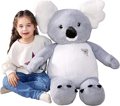 Miniatura 1 de IKASA Juguete de peluche grande de Koala de Koala gigante lindo juguete de tamaño grande peluche de gran tamaño regalo para niños niñas niñas niños