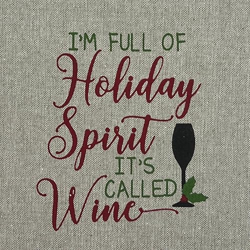 Vista 174 de Serafina Home Toallas de cocina navideñas navideñas: dos muñecos de nieve Be Jolly espiga y un muñeco de nieve bailarín, 3 piezas, tejido plano 100%