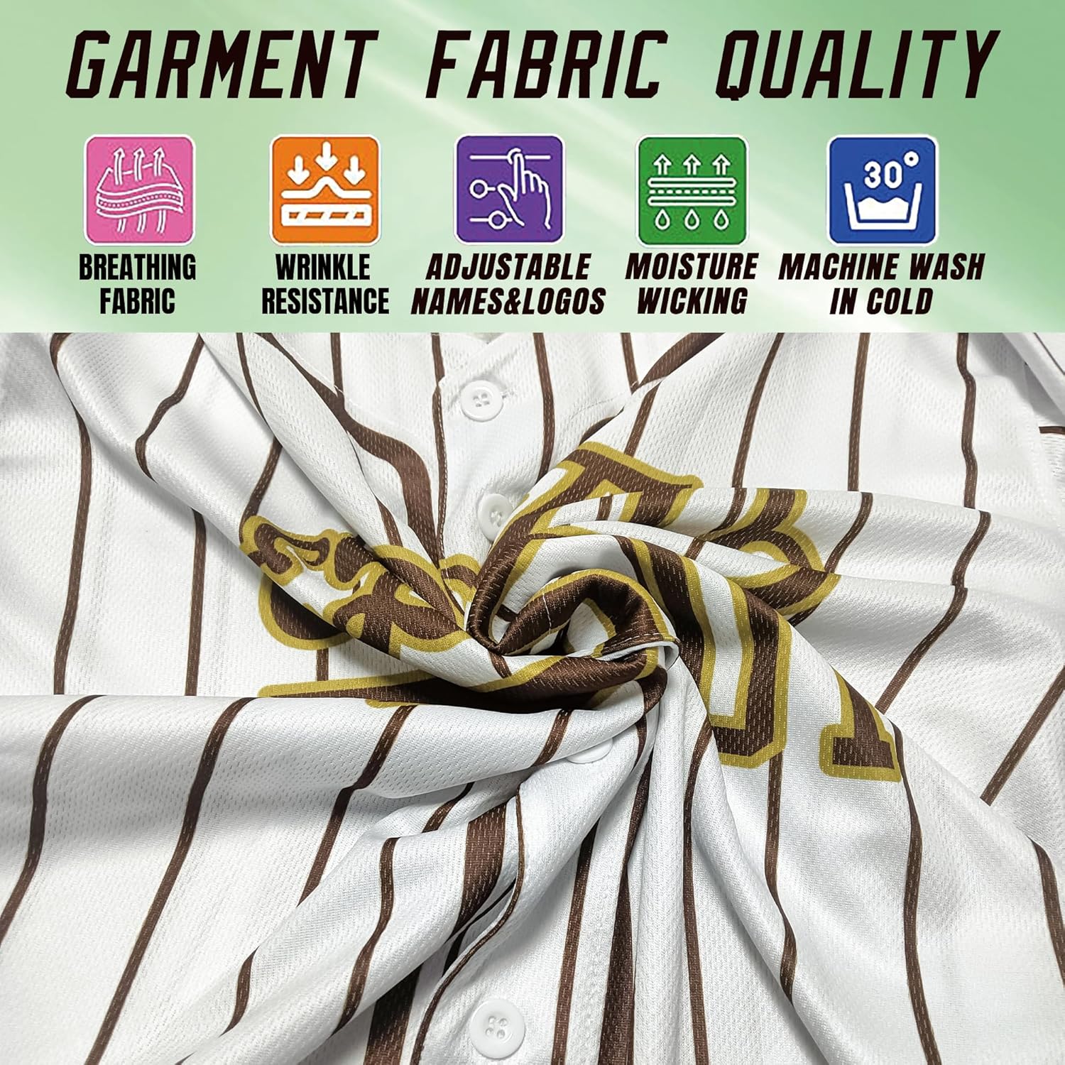 Custom Baseball Jersey for Men Women,Custom Jersey Baseball,Name,Number,Logo - Image 2