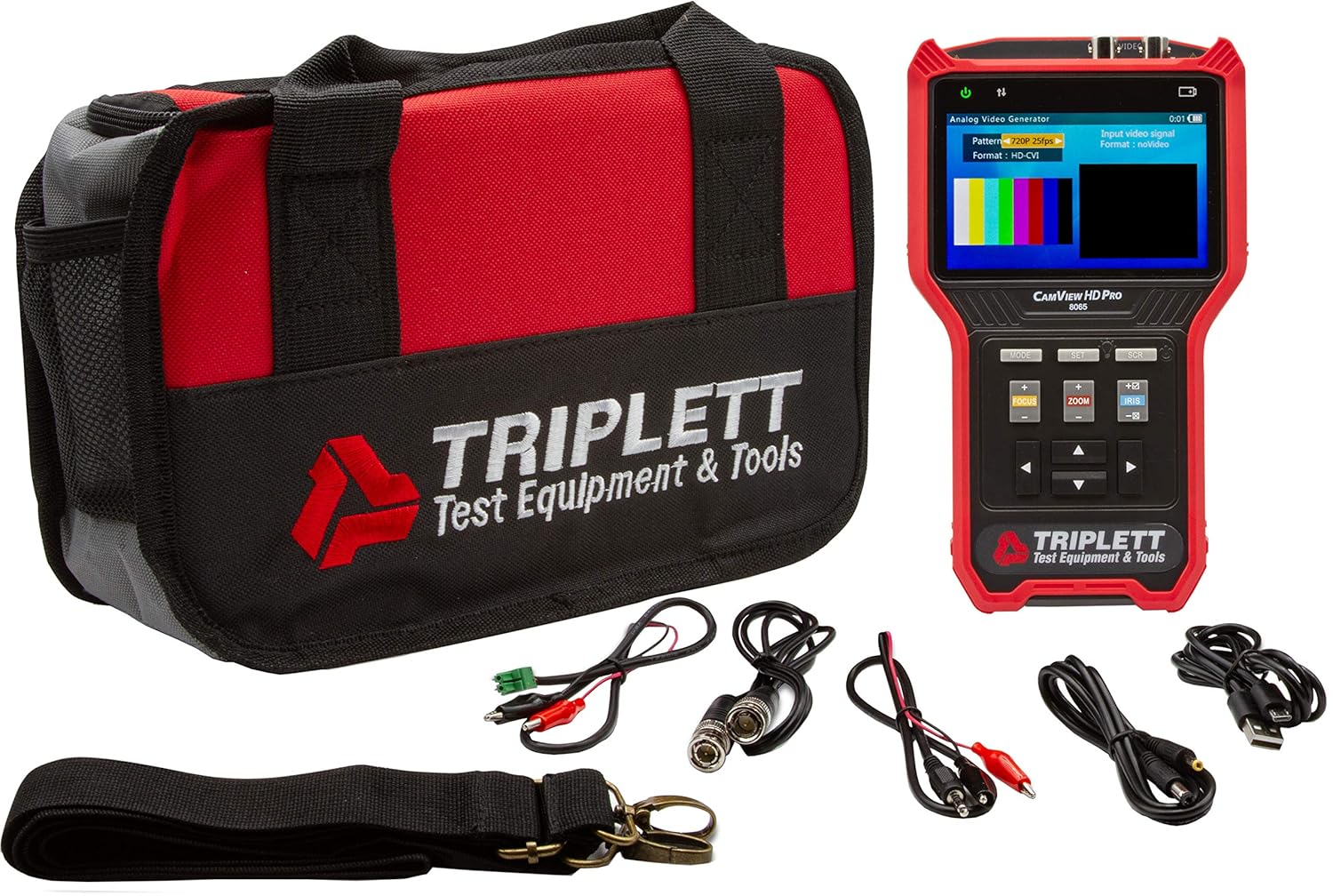 Super Cheap 🛒 Triplett CamView HD Pro Rugged Analog NTSC/PAL, AHD 2.0, HD-TVI 3.0, and HD-CVI 3.0 Camera Tester (8065) Promo Discount Up To 70% Off Triplett CamView HD Pro Rugged Analog NTSC/PAL, AHD 2.0, HD-TVI 3.0, and HD-CVI 3.0 Camera Tester (8065)