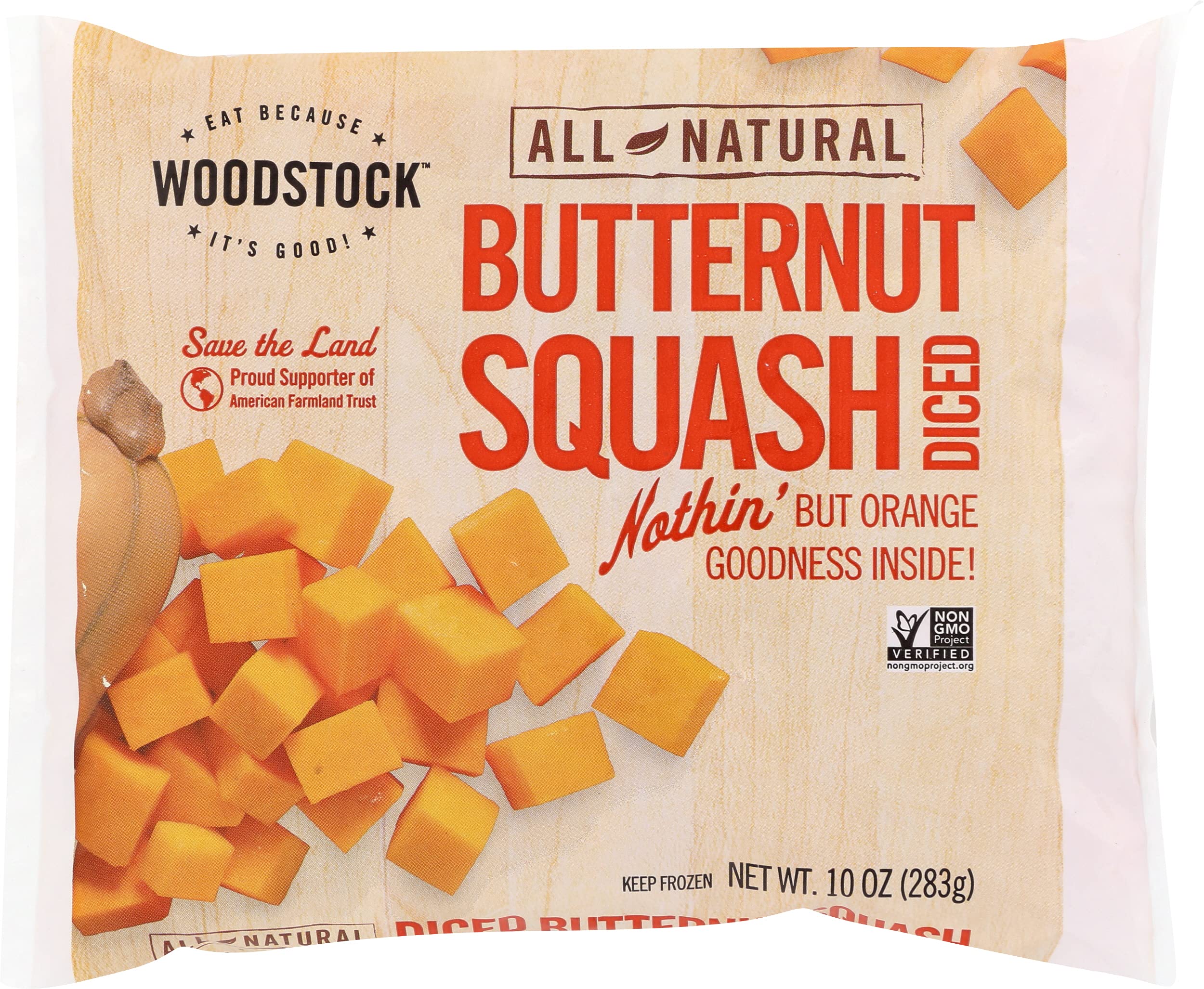 Woodstock Squash Butternut, 10 oz (frozen)